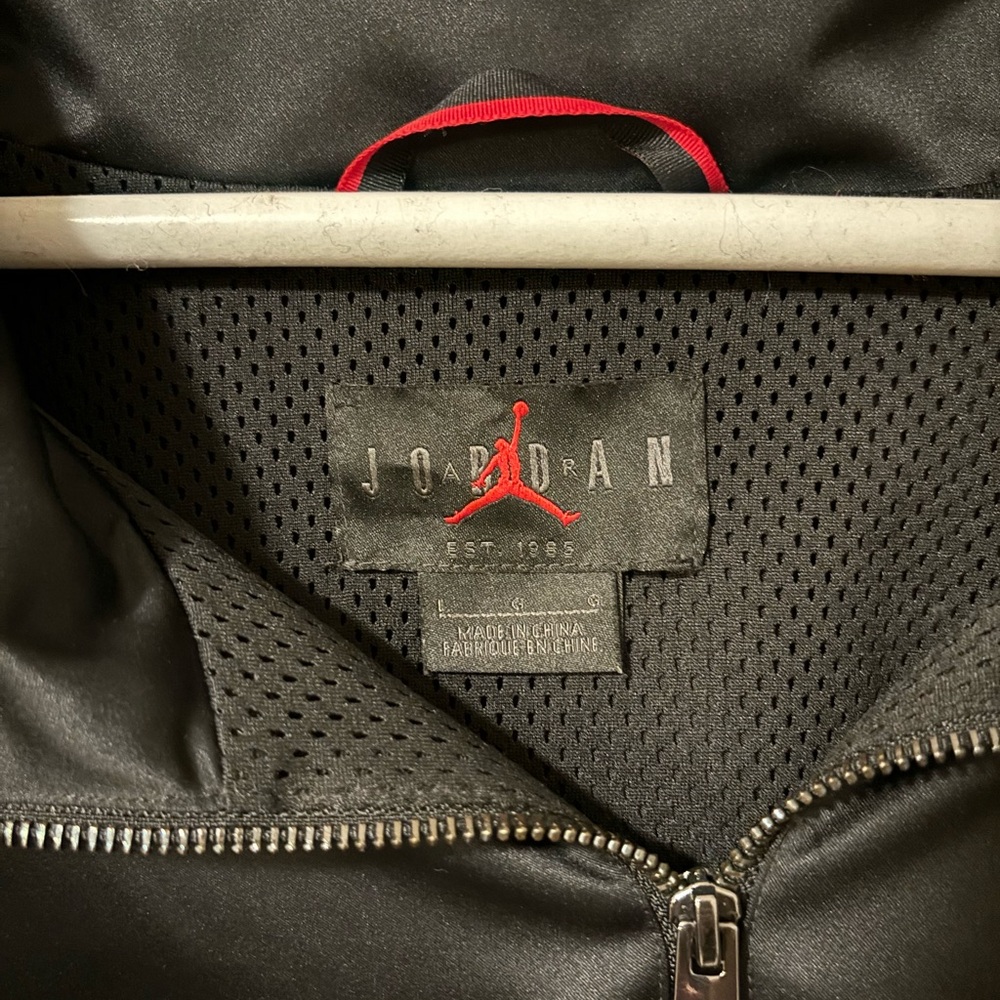 Vintage Nike Air Jordan Satin Wings pullover jacket. AO0406-010 - Picture 4 of 5